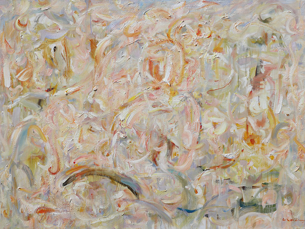 Oil painting for sale titled Dancing Clouds by the artist Bi Wei Liang Tronolone